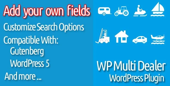 Multi Dealer and Real Estate Agent/Agency WordPress Plugin