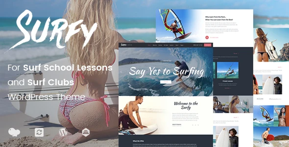 Surfy – Surfing and Water Sports WordPress Theme