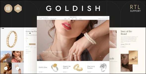Goldish – Jewelry Store WooCommerce Theme
