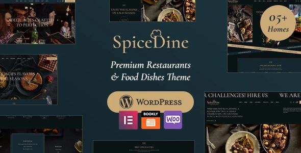 SpiceDine – WordPress Theme For Hotels & Restaurants