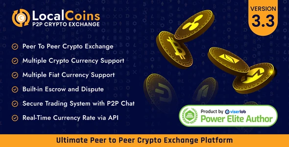 LocalCoins – Ultimate Peer to Peer Crypto Exchange Platform