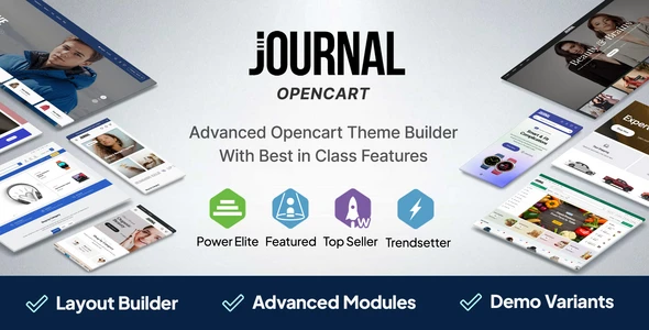 Journal – Advanced Opencart Theme Builder