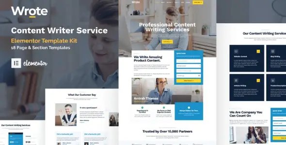 Wrote – Content Writing & Copywriting Template Kit