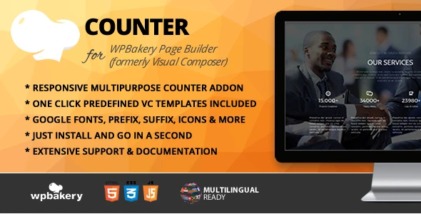 Counter Addon for WPBakery Page Builder