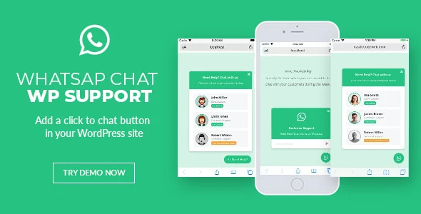 WhatsApp Chat Support – WordPress Plugin