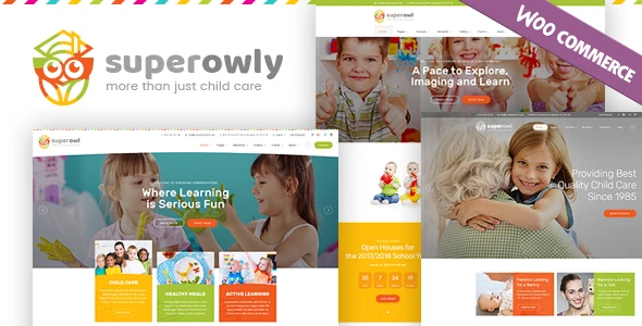 SuperOwly – Kids WordPress Theme